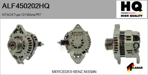 Alternator (ALF450202HQ)