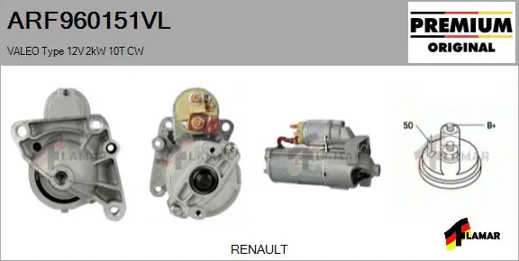 Starter (ARF960151VL)