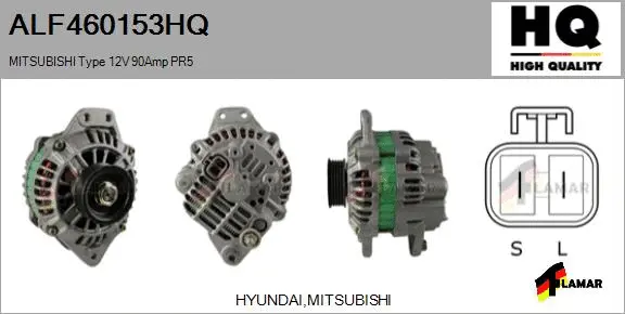 Alternator (ALF460153HQ)