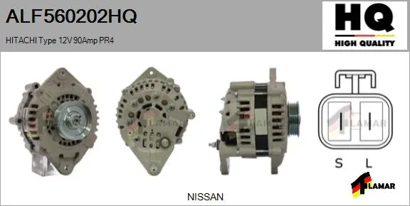 Alternator (ALF560202HQ)