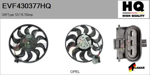 Fan, engine cooling (EVF430377HQ)