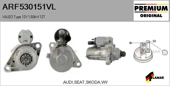 Starter (ARF530151VL)