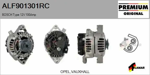 Alternator (ALF901301RC)