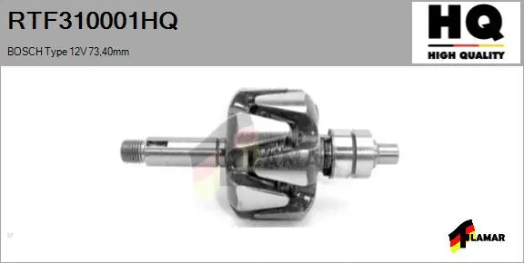 Rotor, alternator (RTF310001HQ)