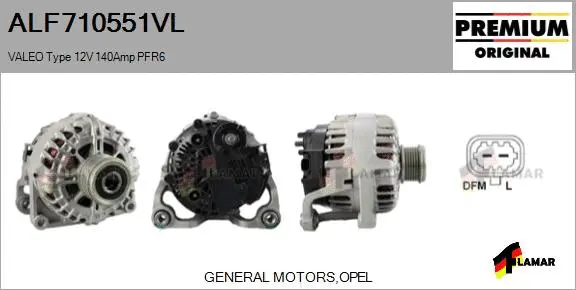 Alternator (ALF710551VL)