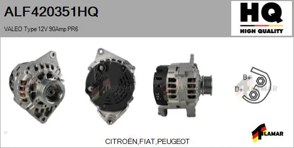 Alternator (ALF420351HQ)