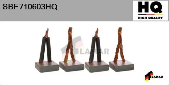 Carbon Brush, starter (SBF710603HQ)