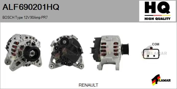 Alternator (ALF690201HQ)