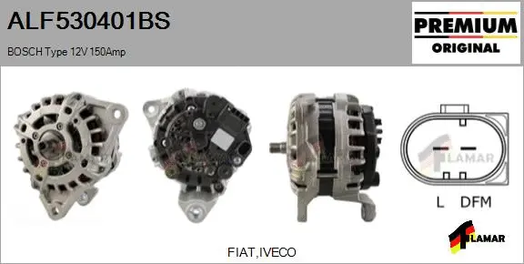 Alternator (ALF530401BS)