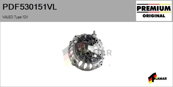 Rectifier, alternator (PDF530151VL)