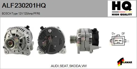 Alternator (ALF230201HQ)