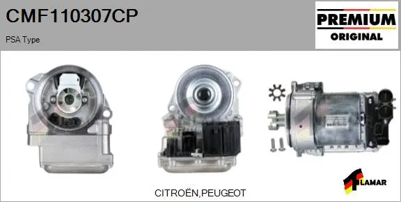 Electric Motor, steering gear (CMF110307CP)
