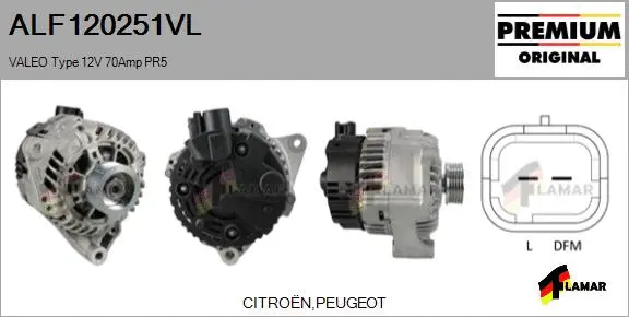 Alternator (ALF120251VL)