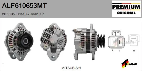 Alternator (ALF610653MT)