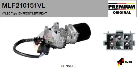 Wiper Motor (MLF210151VL)