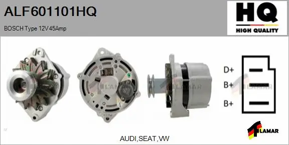Alternator (ALF601101HQ)