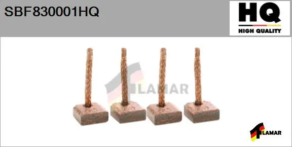 Carbon Brush, starter (SBF830001HQ)