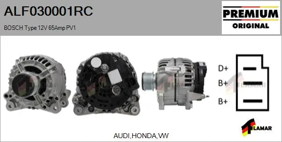 Alternator (ALF030001RC)