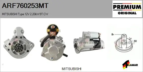 Starter (ARF760253MT)