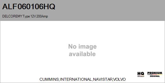 Alternator (ALF060106HQ)