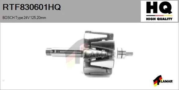 Rotor, alternator (RTF830601HQ)