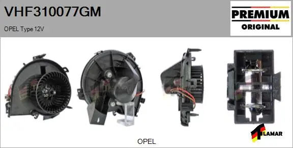 Interior Blower (VHF310077GM)