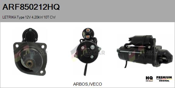 Starter (ARF850212HQ)