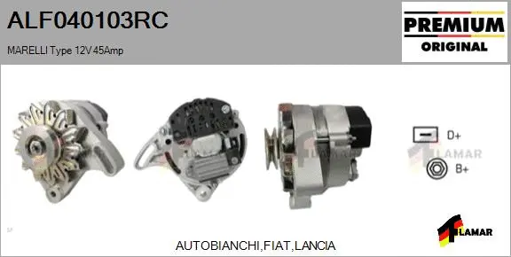 Alternator (ALF040103RC)