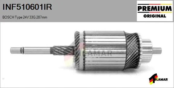 Armature, starter (INF510601IR)