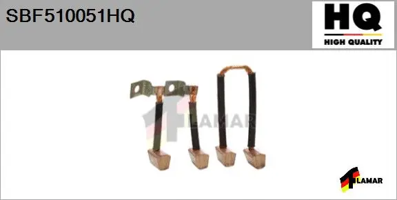 Carbon Brush, starter (SBF510051HQ)