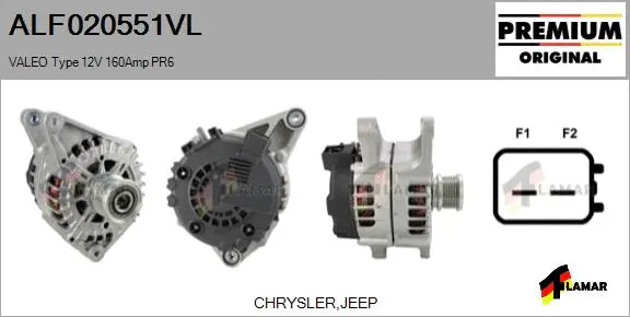 Alternator (ALF020551VL)