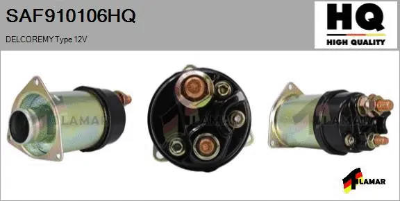 Solenoid Switch, starter (SAF910106HQ)