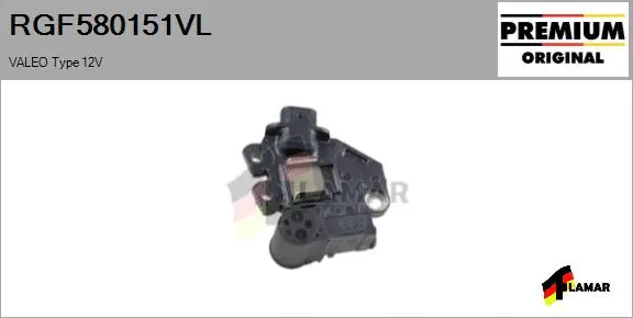 Alternator Regulator (RGF580151VL)