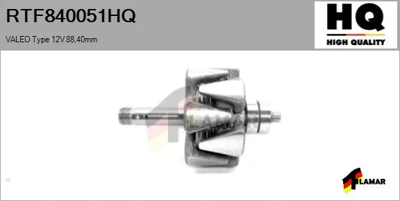 Rotor, alternator (RTF840051HQ)