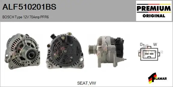Alternator (ALF510201BS)