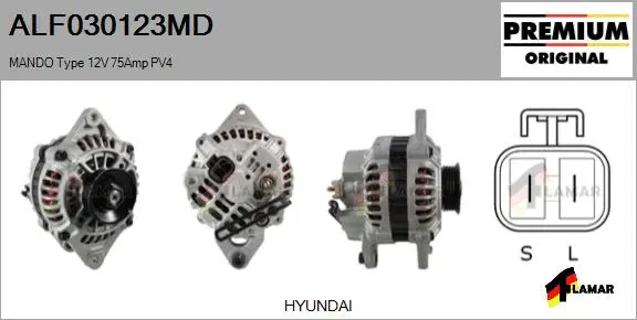 Alternator (ALF030123MD)