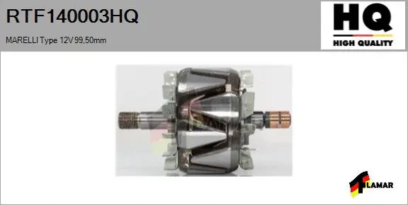 Rotor, alternator (RTF140003HQ)