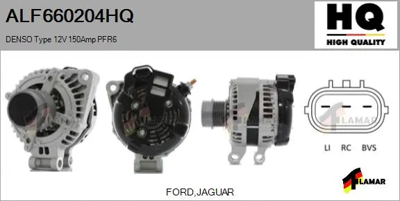 Alternator (ALF660204HQ)