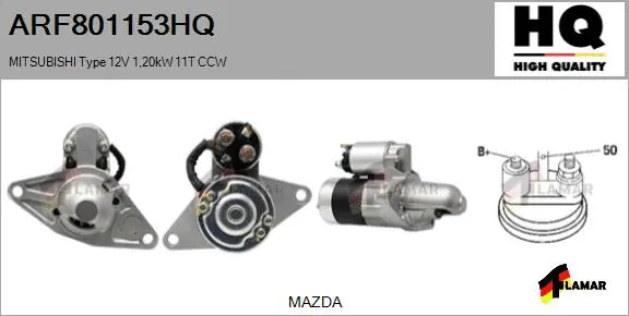 Starter (ARF801153HQ)
