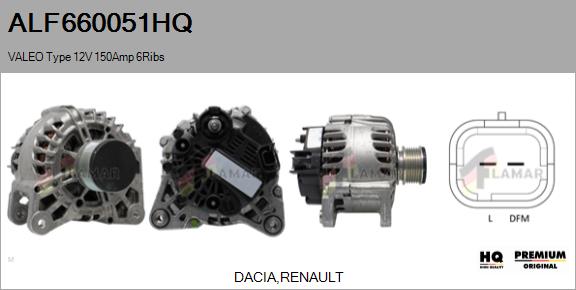 Alternator (ALF660051HQ)