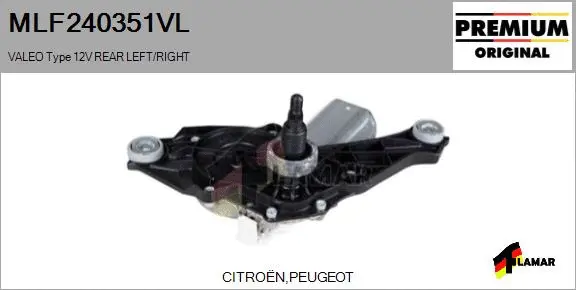 Wiper Motor (MLF240351VL)