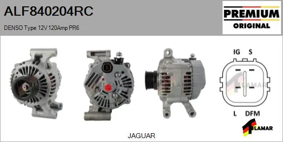 Alternator (ALF840204RC)