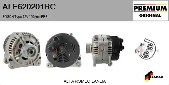 Alternator (ALF620201RC)