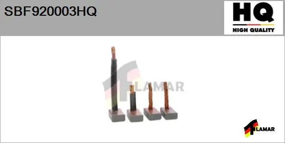 Carbon Brush, starter (SBF920003HQ)