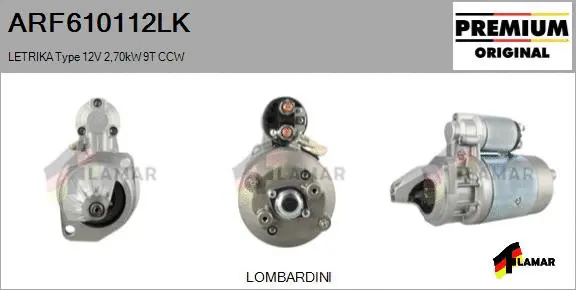 Starter (ARF610112LK)