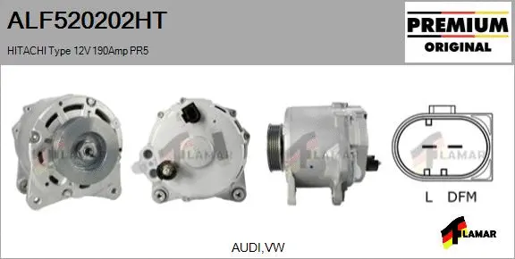 Alternator (ALF520202HT)