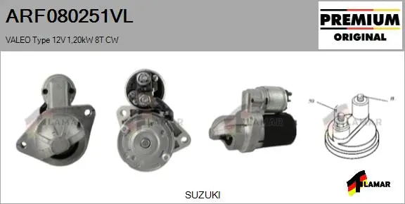 Starter (ARF080251VL)