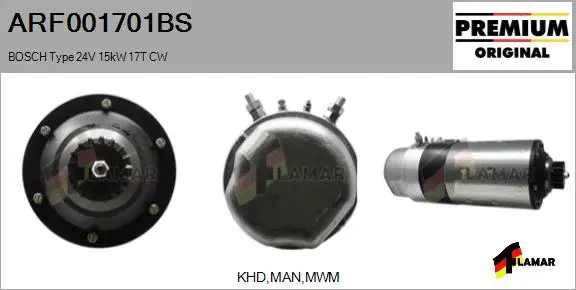 Starter (ARF001701BS)