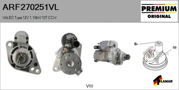 Starter (ARF270251VL)