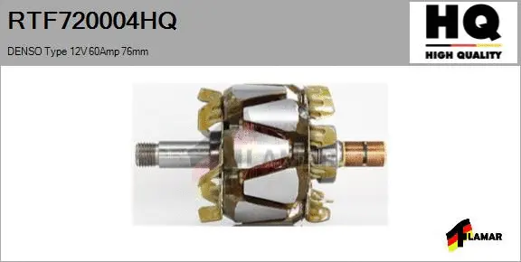 Rotor, alternator (RTF720004HQ)